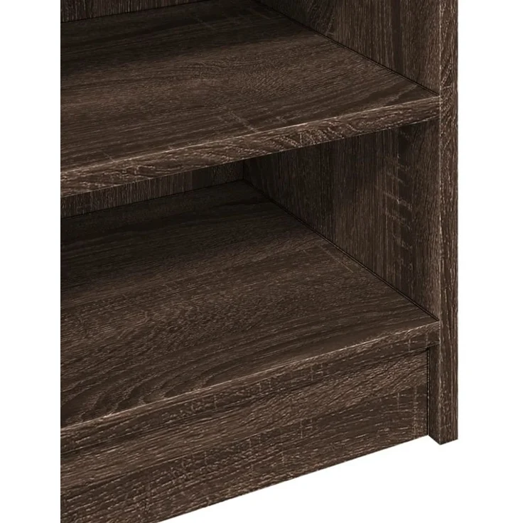 vidaXL Waschbeckenunterschrank Braun Eichen-Optik 90x29x55 cm 848128 – Bild 10