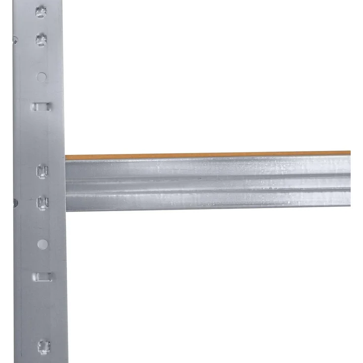 shelfplaza HOME 115x30x50 cm Schwerlastregal in grau-verzinkt mit 4 Böden und 175 kg Traglast pro Boden – Bild 3