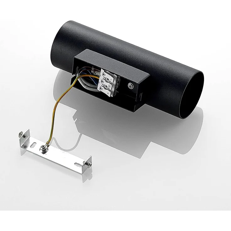 Lindby Wandleuchte Joffrey, Metall, Schwarz IP20, 2 x 10 W LED – Bild 9
