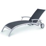 Rollliege Palermo silber
