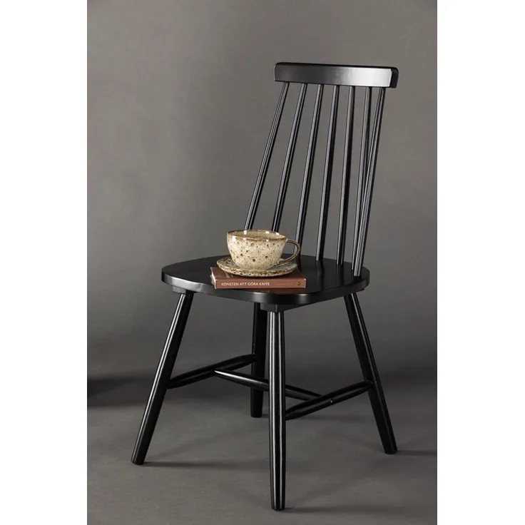 Venture Home Esszimmerstuhl Lönneberga, 2er-Set Esszimmerstühle aus Gummibaumholz, modern, Holzstuhl, Massivholz, ergonomisch, robust, skandinavisch