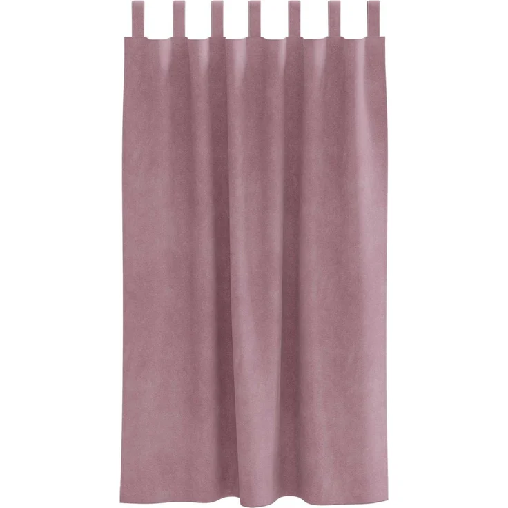 Verdunkelungsvorhänge 2 pcs | für Wohnzimmer & Schlafzimmer Dunkelrosa 140 x 175 cm Samt – Bild 4