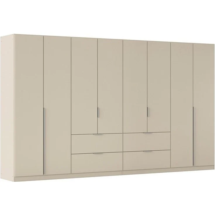 OTTO home Drehtürenschrank Kleiderschrank Schrank Garderobe AGORDO mit Dekor- oder Hochglanzfront (in zwei Griff-Farben, Breiten 91-360 cm) mit Außenschubkästen, in 7 Breiten und 2 Höhen MADE IN GERMANY – Bild 4
