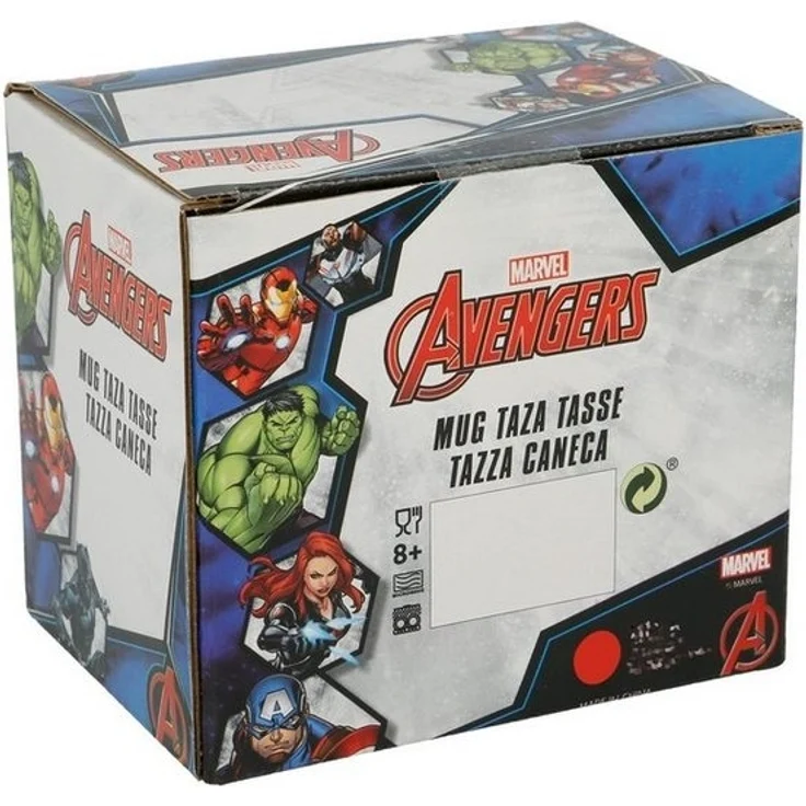 Avengers Comic Heros Kinder-Becher Jungen Tasse im Geschenkkarton – Bild 3