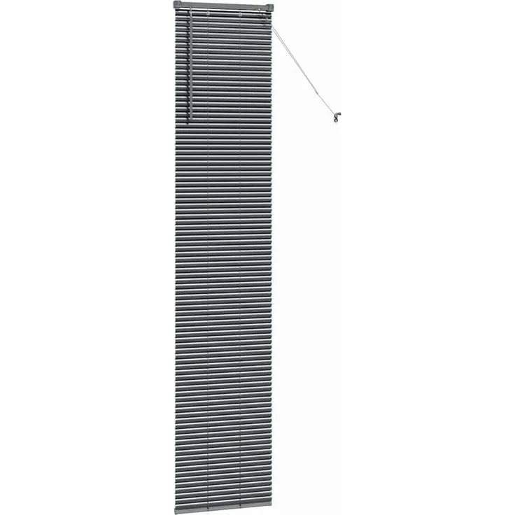 vidaXL Venezianische Jalousie Dunkelgrau 220 x 50 cm 25 mm Aluminium 42006087 – Bild 5