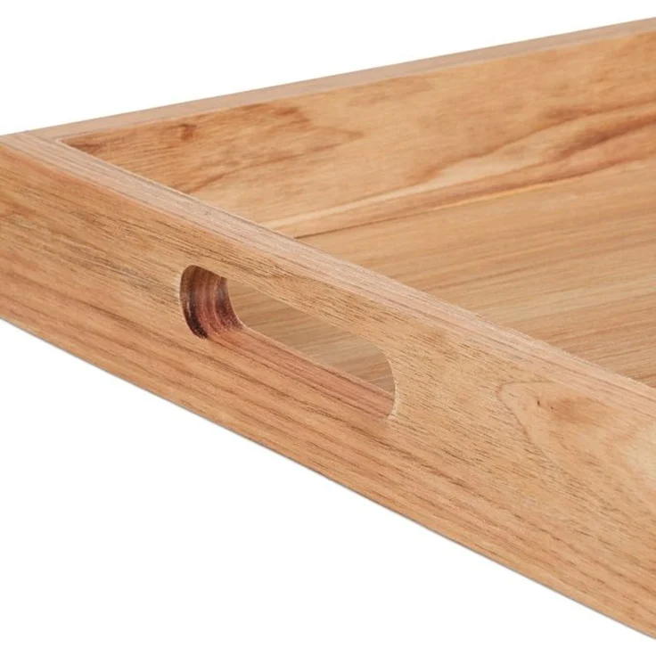 Serviertablett aus Walnussholz & MDF – Bild 6