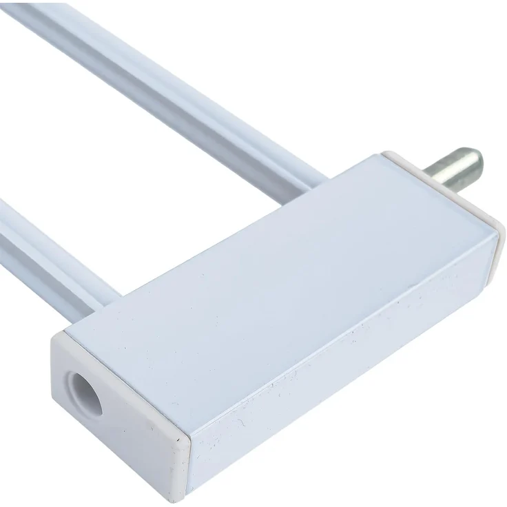 Absperrgitter Treppenschutzgitter weiß für 85-95cm Durchgang 110cm Hoch – Bild 6