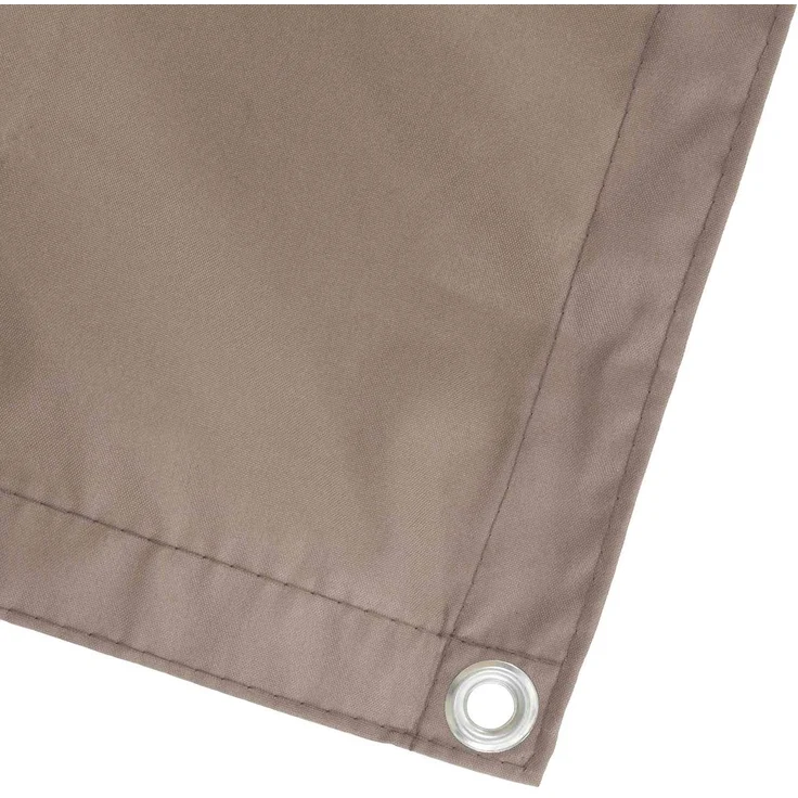 vidaXL Balkon-Sichtschutz 1,8 x 25 m Stoff mit PU-Beschichtung Taupe 42036798 – Bild 3