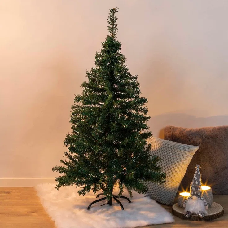 Künstlicher Weihnachtsbaum Tannenbaum Kunststoff 1,2m