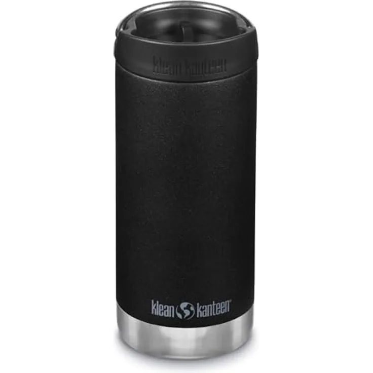 Klean Kanteen Tkwide Schlaufenkappe, Black, Auslaufsicher, austauschbar, Low-Profile-Design