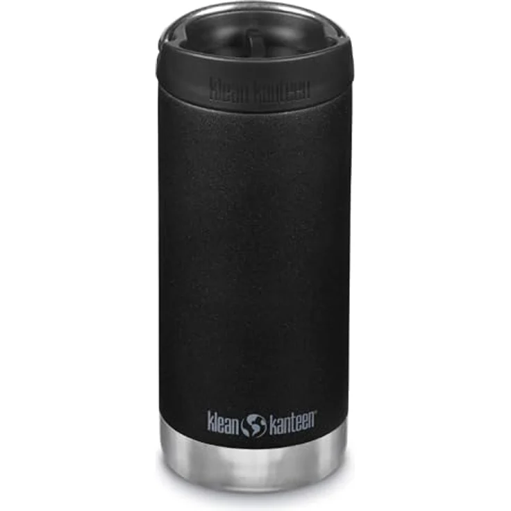 Klean Kanteen Tkwide Schlaufenkappe, Black, Auslaufsicher, austauschbar, Low-Profile-Design – Bild 1