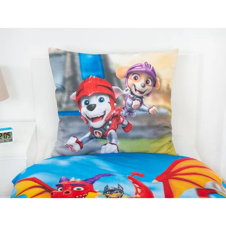 Paw Patrol Bettwäsche für Jungen 2tlg. Set Chase, Marshall, Claw 135 x 200 + 80 x 80 cm – Bild 3