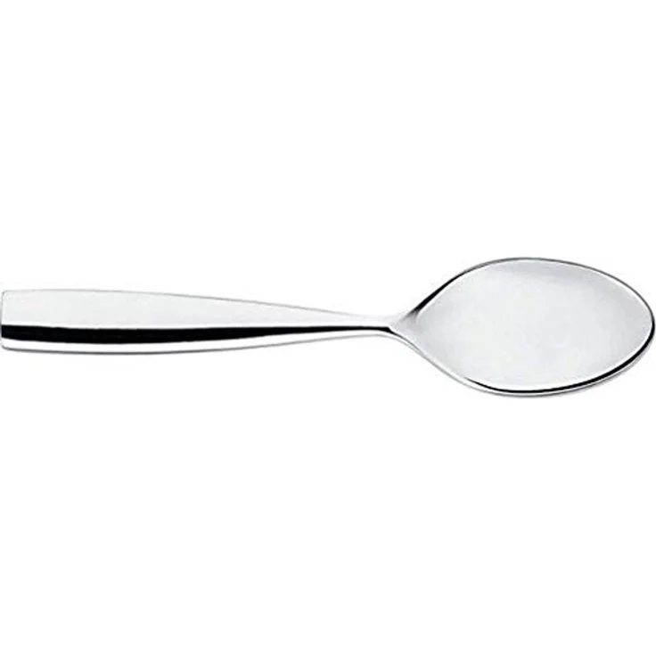 Alessi Dressed Teelöffel, Edelstahl, Silber, 13x3. 5x2. 5 cm, 6-Einheiten – Bild 1