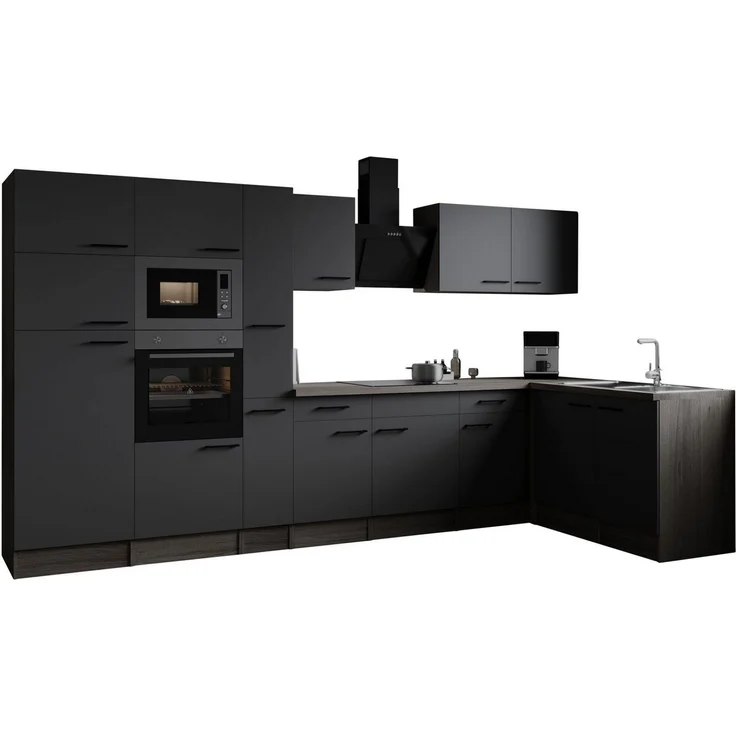 RESPEKTA Winkelküche Oliver, Breite 370 cm, 90 cm Arbeitshöhe, in exklusiver Konfiguration für OTTO – Bild 2