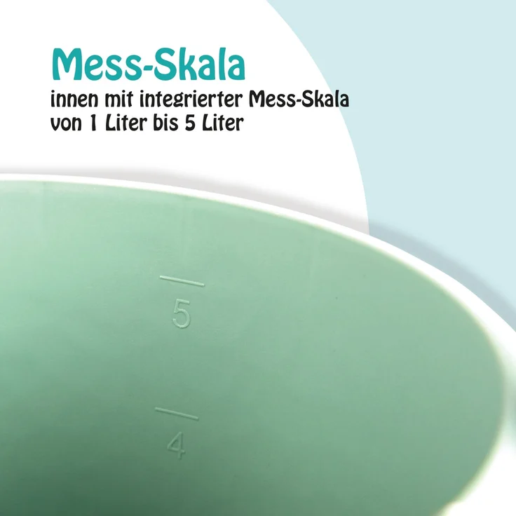 Eimer 5 Liter - Kunststoffbügel – Bild 5