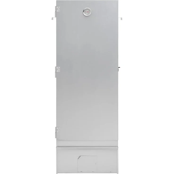 vidaXL Räucherofen mit Kaltrauchgenerator, Verzinkter Stahl, 44,5 x 29 x 110 cm, 18.5 kg, ohne Glasfenster – Bild 4