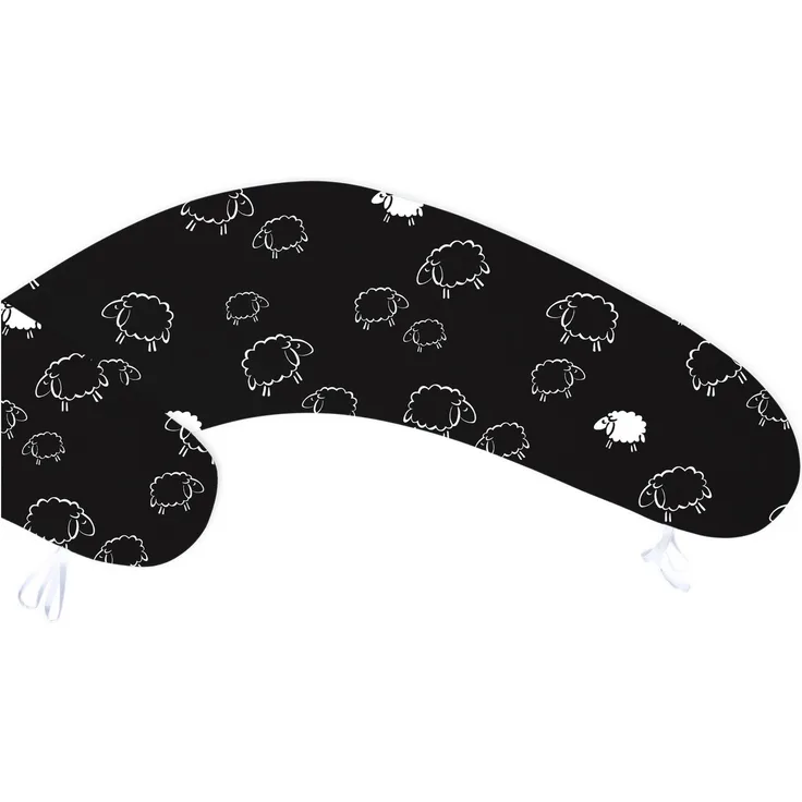 Amilian Stillkissenbezug 170 cm - Kissenbezug für Stillkissen, Seitenschläferkissen -Bezug, 100% Baumwolle - weicher und pflegeleichter Ersatzbezug