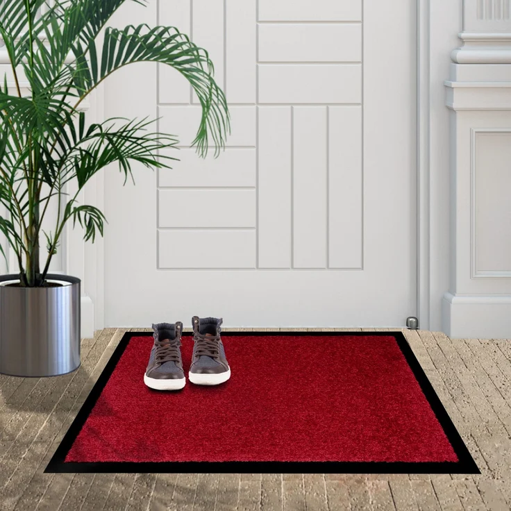 Furni24 Fußmatte - Rot, 40 x 60 cm – Bild 5