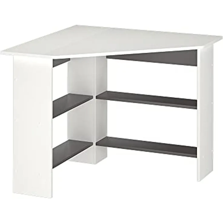 Eckschreibtisch Arion Weiß 90 x 90 cm Vicco