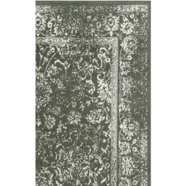 Safavieh Akzent-Teppich 91x152 cm - Adirondack Collection - Transitional Design, Dunkelgrün & Elfenbein, Pflegeleichte Synthetikmischung, Ideal für Wohnzimmer, Schlafzimmer, Büro – Bild 6