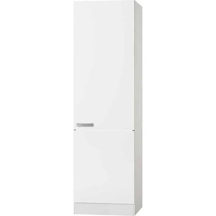 Hochschrank Optimal / Opti-Kult, Holzwerkstoff, Kunststoff, Weiß, 60 x 207 x 60 cm