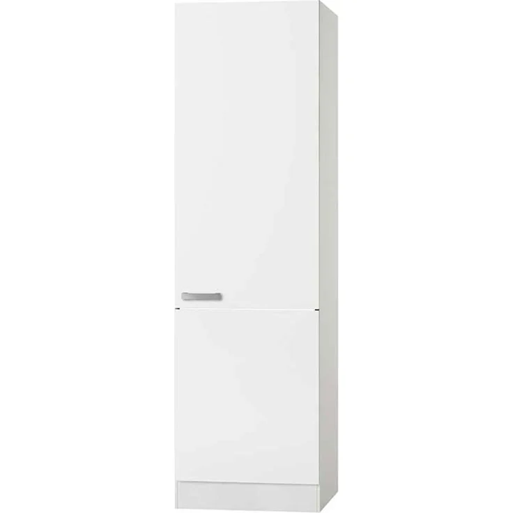 Hochschrank Optimal / Opti-Kult, Holzwerkstoff, Kunststoff, Weiß, 60 x 207 x 60 cm