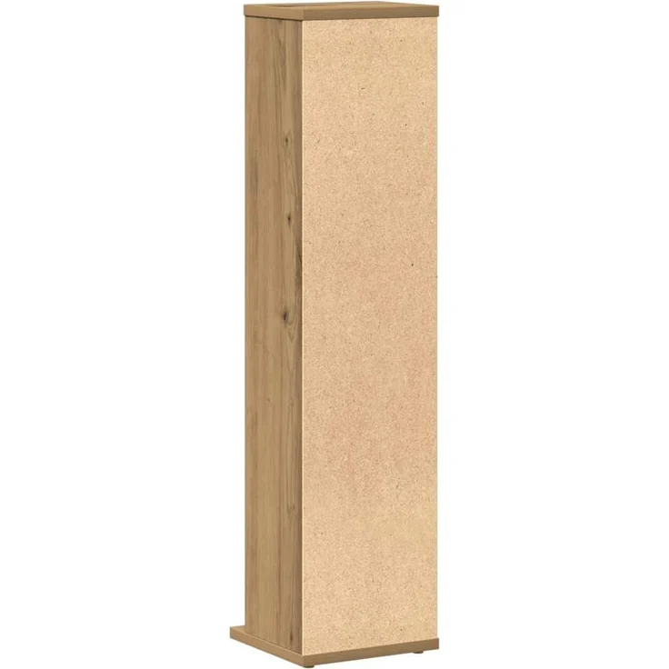 vidaXL CD-Regal Artisan-Eiche 21x20x88 cm Holzwerkstoff 855829 – Bild 6