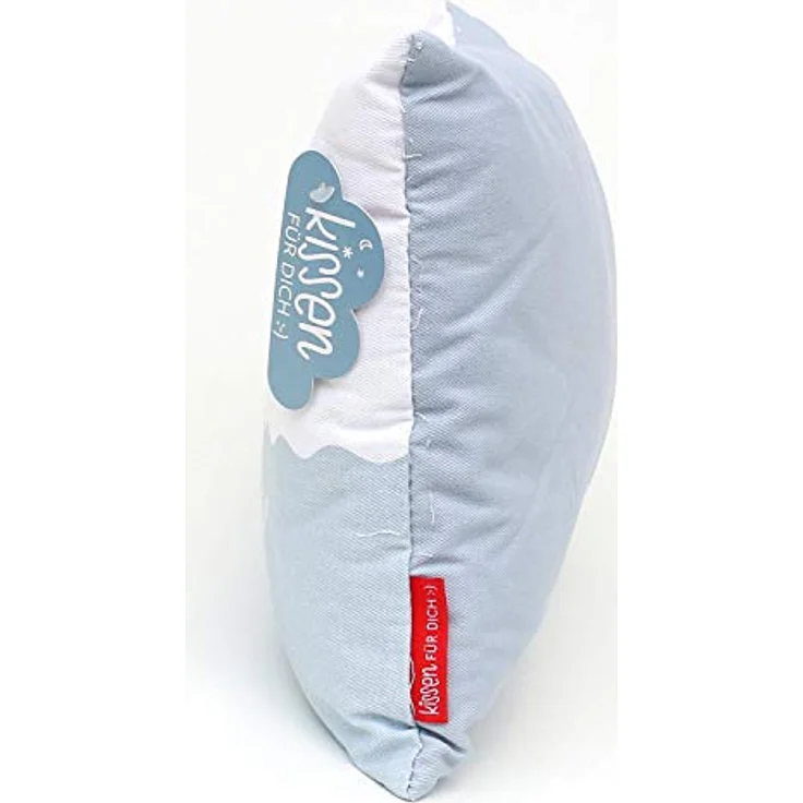 Dekohelden24 Dekokissen Meer Kissen mit Bezug aus 100% Baumwolle, L / B / H: 40 x 13 x 23 cm. – Bild 3
