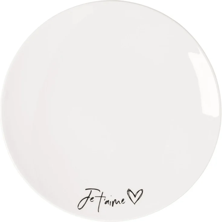 Villeroy & Boch Statement Frühstücksteller Je t'aime ø 21,2 cm – Bild 1