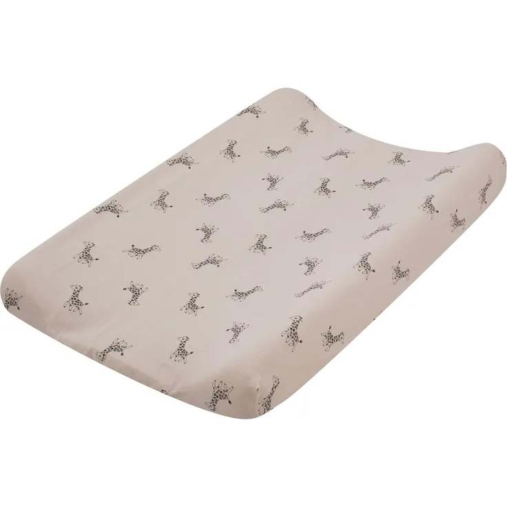 JYOKO Kids Wickelunterlage, Mini-Wiege und Beistellbett (GIRAFFE, 90x50 cm)