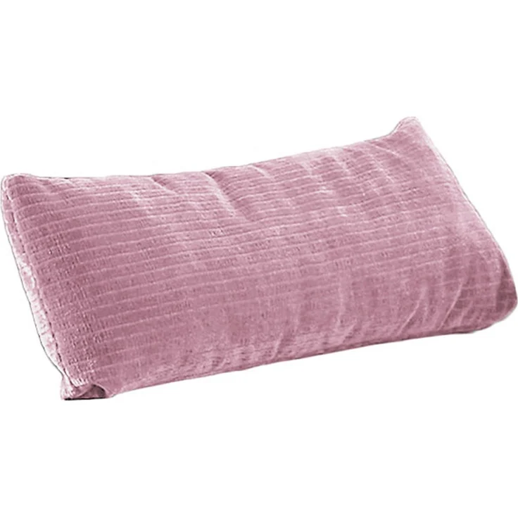 KAWOLA Nierenkissen SEPHI medium Cord Vintage rosa 37 x 19 x 67 cm – Bild 3