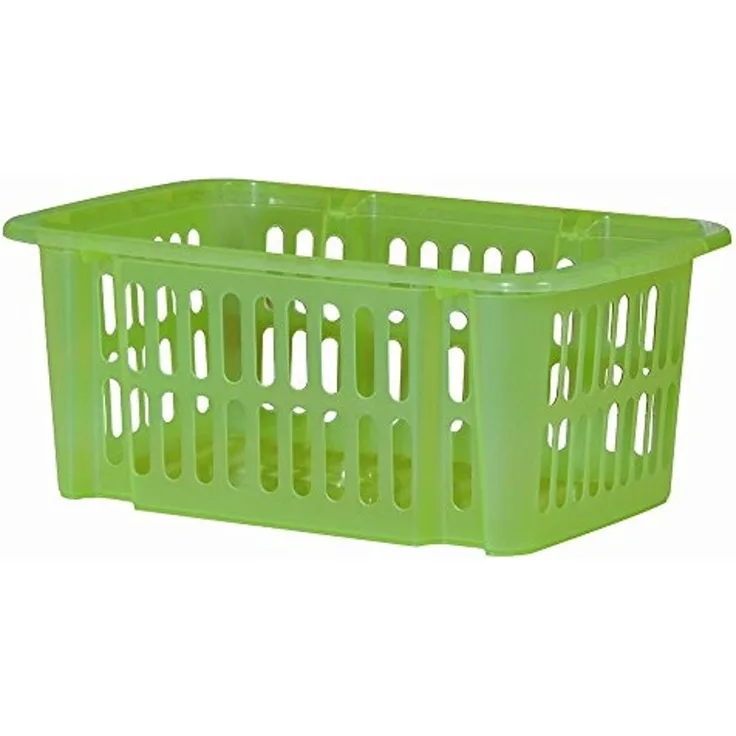 Dreh-Stapelkorb 30 x 19 x 12,5 cm Kunststoff, sortierte Farben