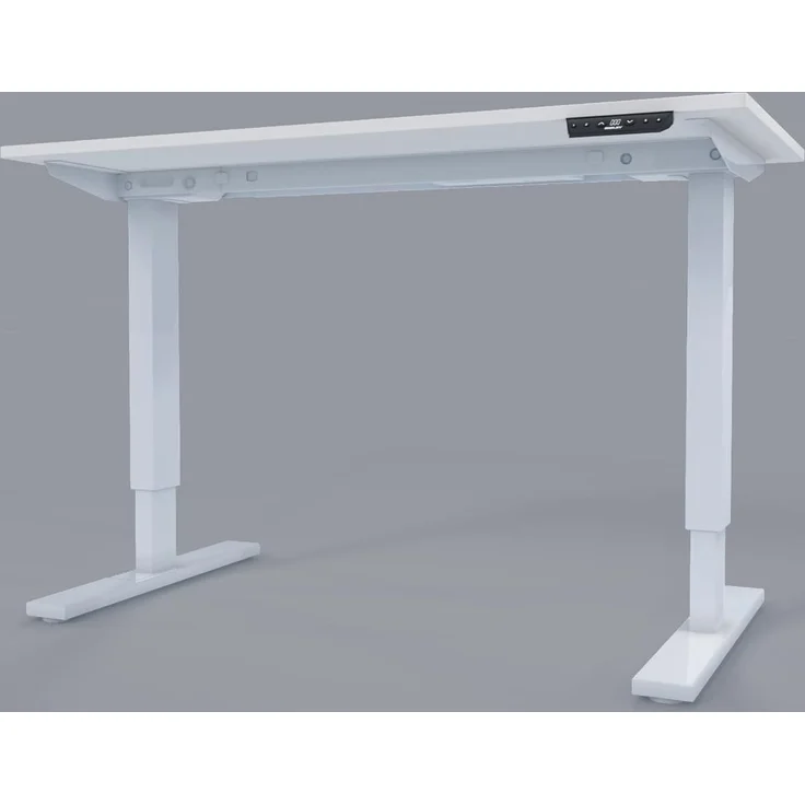 Bisley Home Tisch, Metall, Gestell 396 weiß Platte 005 weiß, Medium – Bild 4