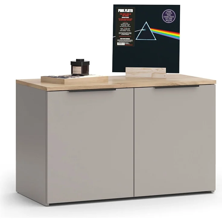 Kommode Wido Greige 80 x 50 cm mit 2 Türen Vicco – Bild 6
