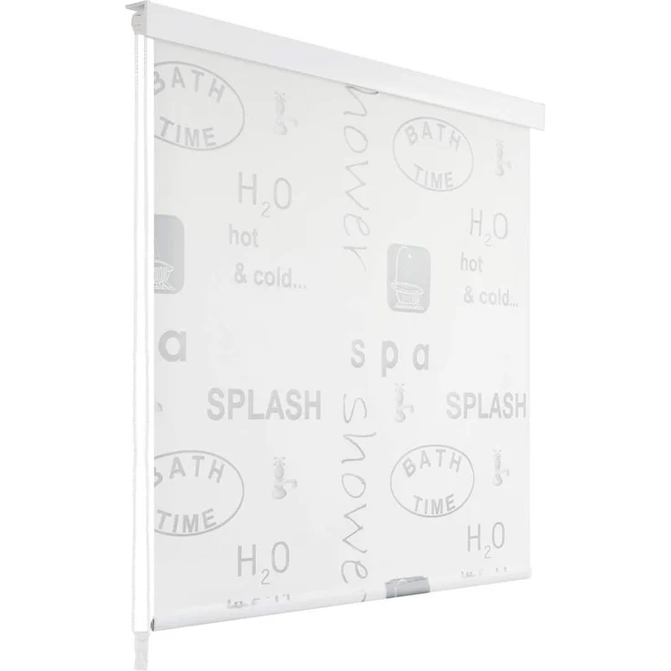 vidaXL Duschrollo 160x240 cm Splash-Design 142875 – Bild 1