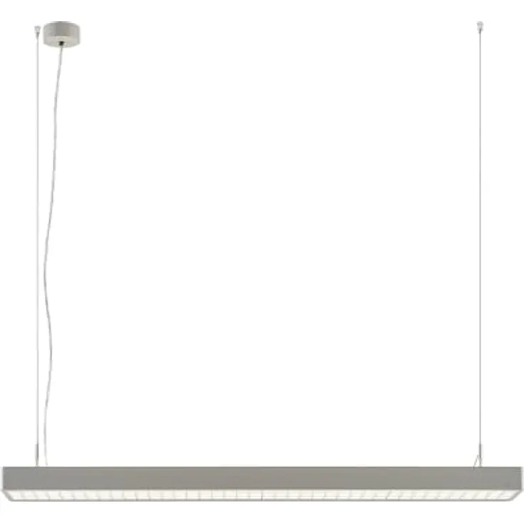 Arcchio LED Büroleuchte Susi, moderne Aluminium Pendelleuchte (2-flammig) für Büro und Arbeitszimmer, energiesparend mit inkludierten Leuchtmitteln