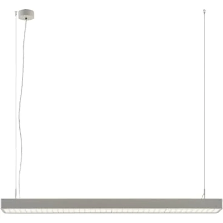 Arcchio LED Büroleuchte Susi, moderne Aluminium Pendelleuchte (2-flammig) für Büro und Arbeitszimmer, energiesparend mit inkludierten Leuchtmitteln – Bild 1