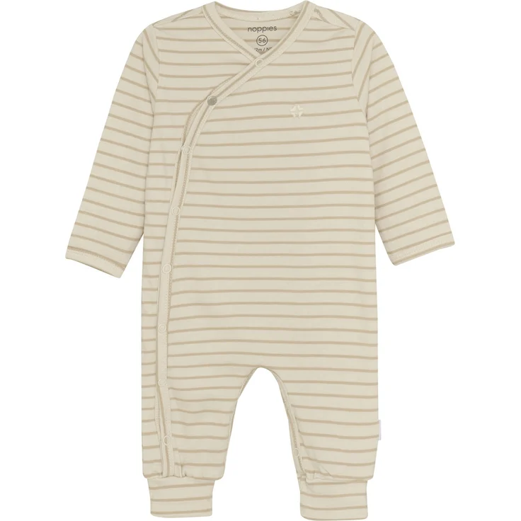 Noppies Nolan Strampler - Stripe - Größe 74 - Offw
