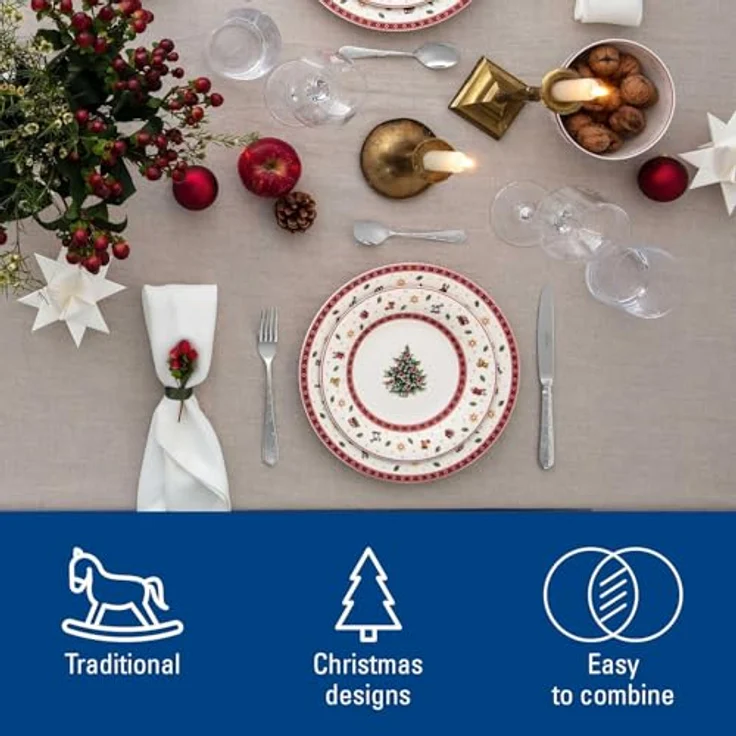 Villeroy & Boch Toy's Delight Frühstücksteller ø 21,5 cm Weiß 6er Set – Bild 5