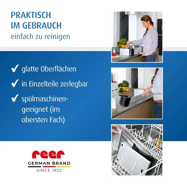 reer Premium Herdschutz, Herdschutzgitter, Herd Schutzgitter, Kindersicherung, Sicherung, Zum Kleben, 20068 – Bild 6