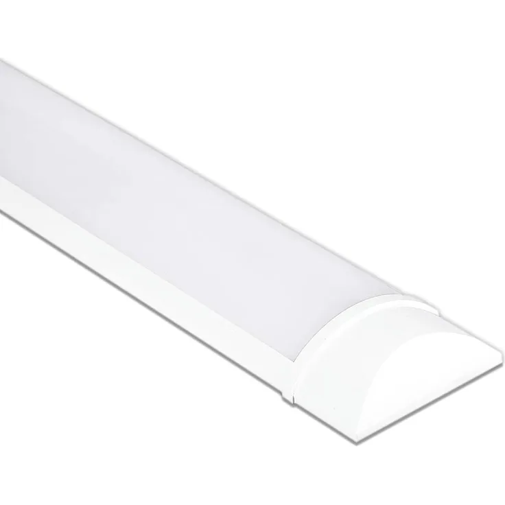V-TAC Feuchtraumleuchte LED 120 CM - 40W - mit Samsung Chip - Rechteckige Lampe 4300 Lumen IP20 für Wand, Garage, Shop - LED Röhre - Prismatische Deckenleuchte LED - Licht 4000K Neutralweiß
