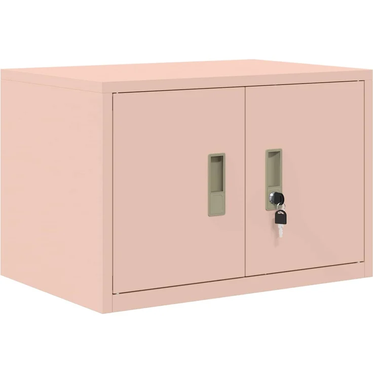 vidaXL Aufbewahrungsschrank 2 stk. Rosa 60 x 40 x 220 cm Stahl 3438706 – Bild 6