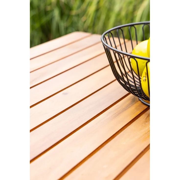 3tlg. Gartensitzgruppe Brian aus 100% Akazienholz, Hellbraun – Bild 8