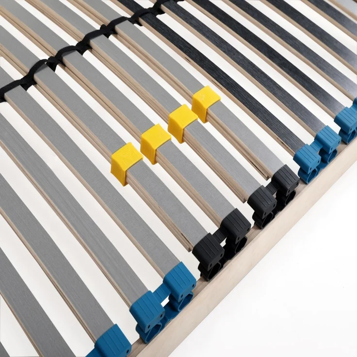 Sleepneo Lattenrost, 140x200 cm, 28 Latten, 7 Zonen, 140 kg Belastbarkeit, Birkenschichtholz – Bild 2