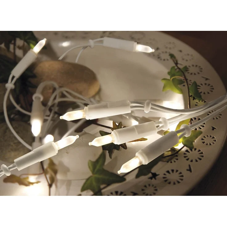 LED-Mini-Lichterkette "P-LED", 20-teilig, w/w, wei – Bild 3