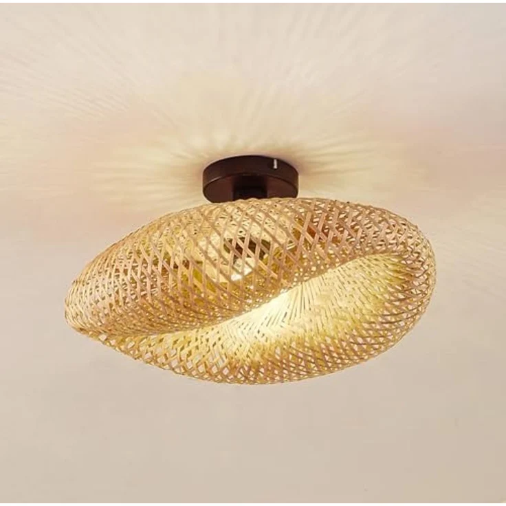 Lindby Deckenleuchten Eleane, Holz IP20, 1 x 15 W LED – Bild 2