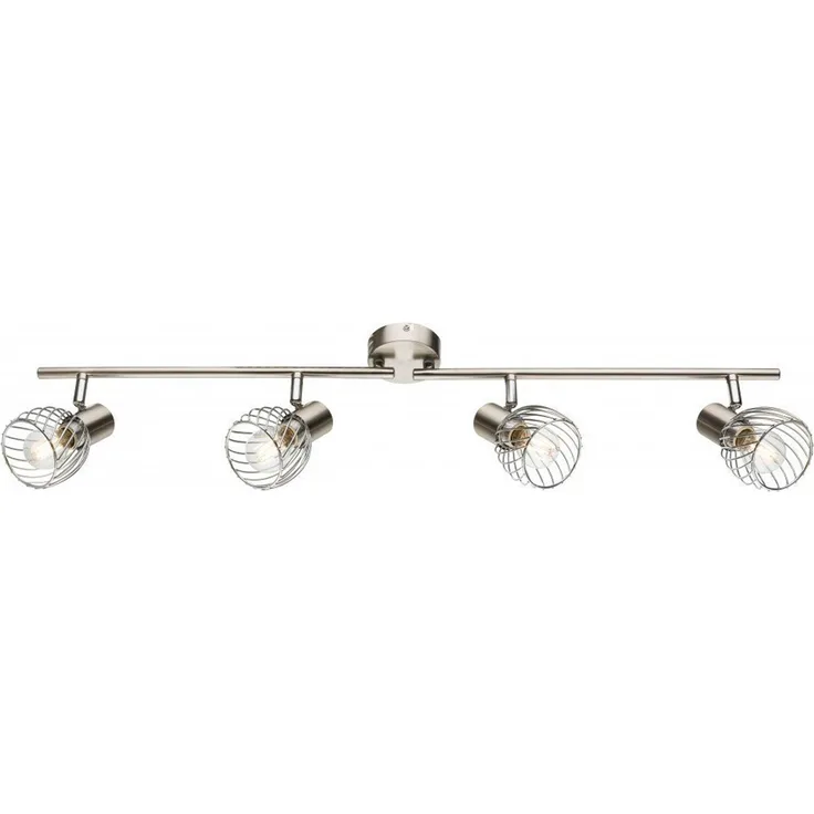 GLOBO Deckenleuchte Wohnzimmer Flur Deckenlampe Deckenstrahler 4 Flammig 54809-4