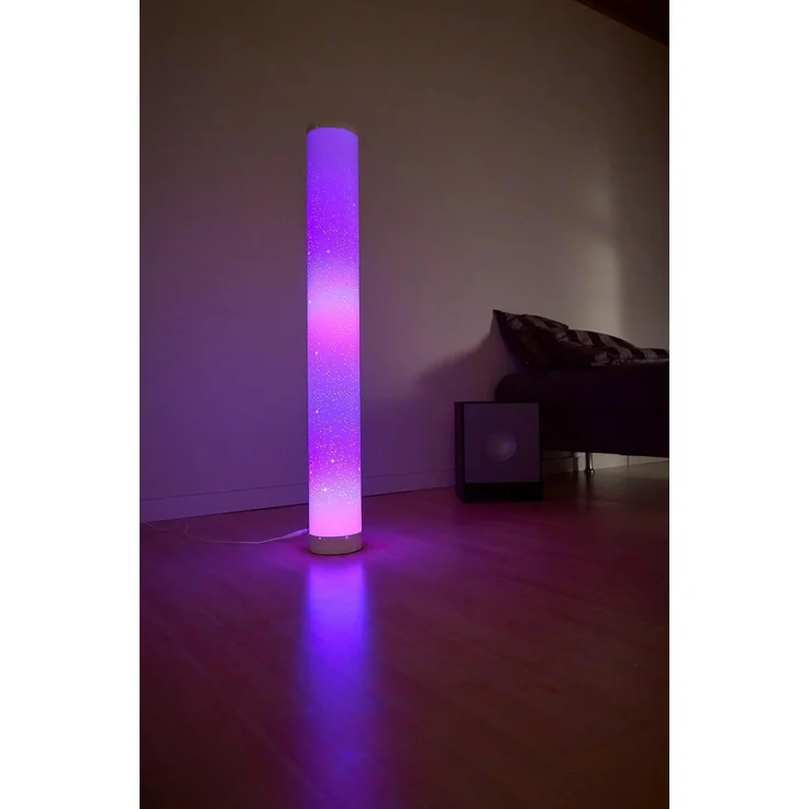 Northpoint LED Stehlampe Lichtsäule warmweiß RGB Fernbedienung Soundsensor Lichtmodi dimmbar – Bild 6
