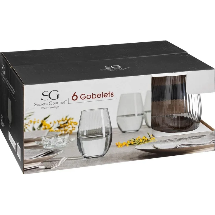 Trinkgläser-Set tumbler MIDNIGHT, 540 ml, 6-teilig – Bild 2
