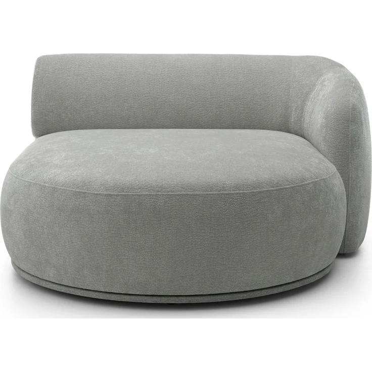Selsey 'Bommo' Ecksofa rechts L-Form, Chenille Grau, 288 cm – Bild 8